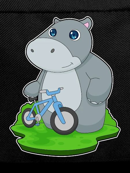Hippopotamus Bicycle