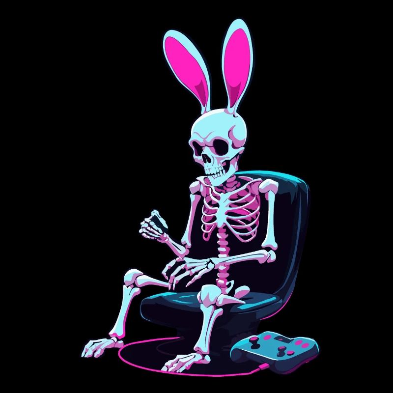 Easter Bunny Gamer Iconic Easter Gaming