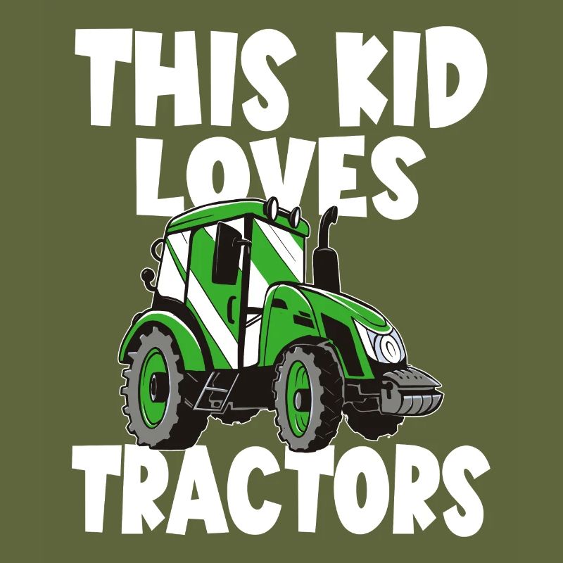 Traktorjunge Junger Bauer Traktorliebhaber