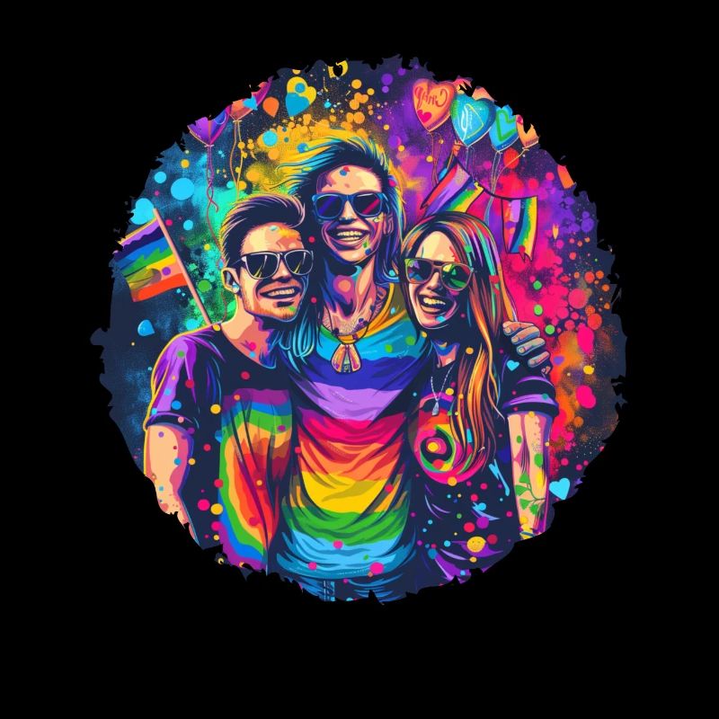 Rainbow Connection Embrace, Happy Pride