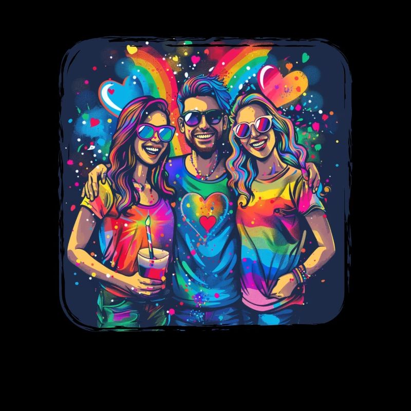 Rainbow Connection Embrace, Happy Pride