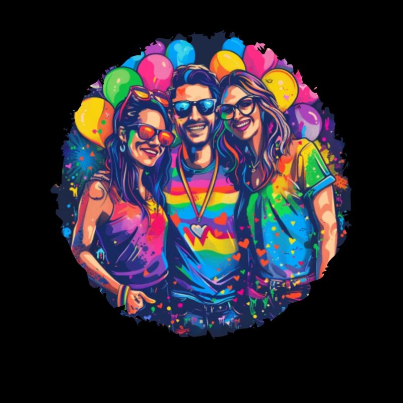 Rainbow Connection Embrace, Happy Pride