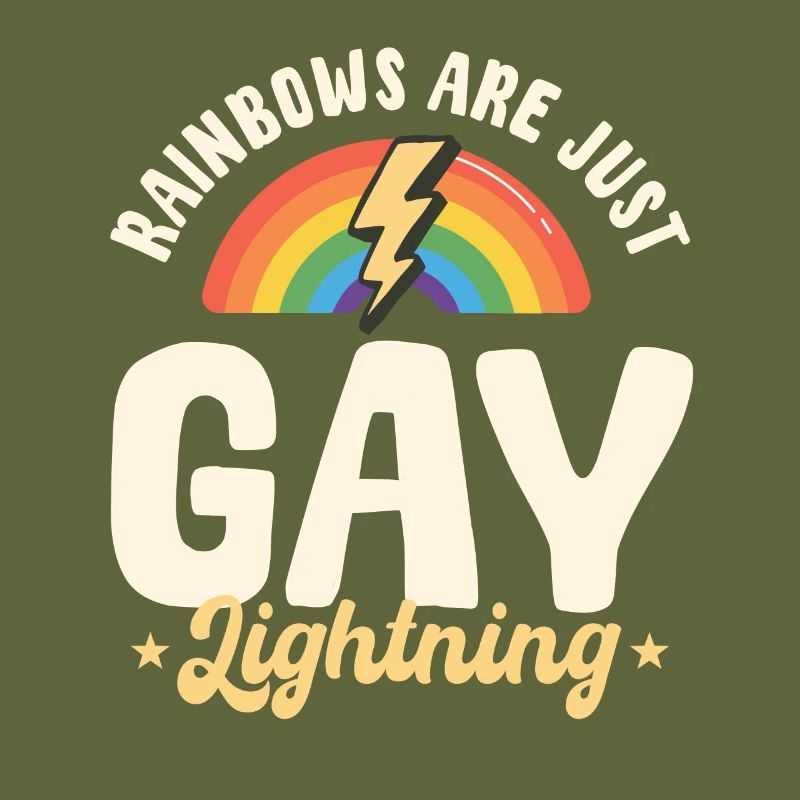 Regenbogen Sind Nur Schwule Blitze