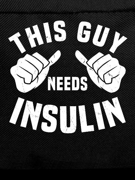 This guy needs insulin