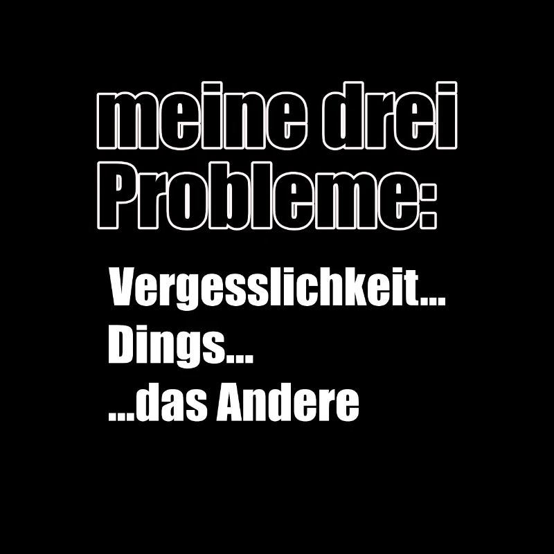 Meine drei Probleme...