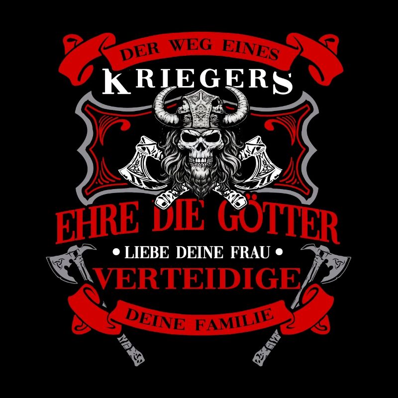 Wikinger Tshirt Viking Valhalla Walhalla Gott Odin