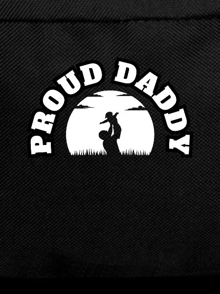 Proud Daddy Kid White