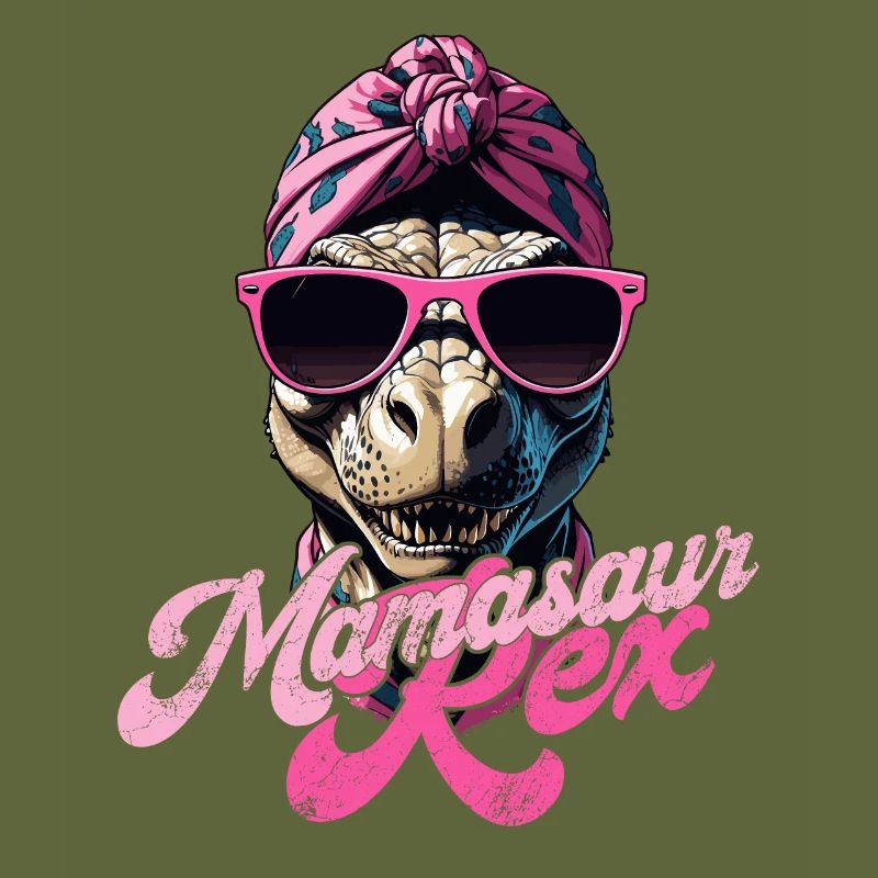 Mamasaur Rex Lustige Dinosaurier Mutter Ikonisch