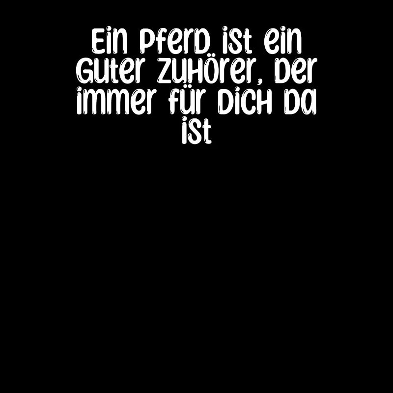 Reiten - Ein Pferd ist ein guter Zuhörer, der