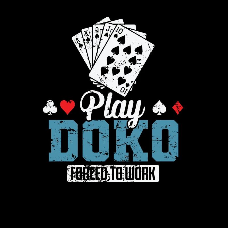 Play Doko Forced to Work Card Game