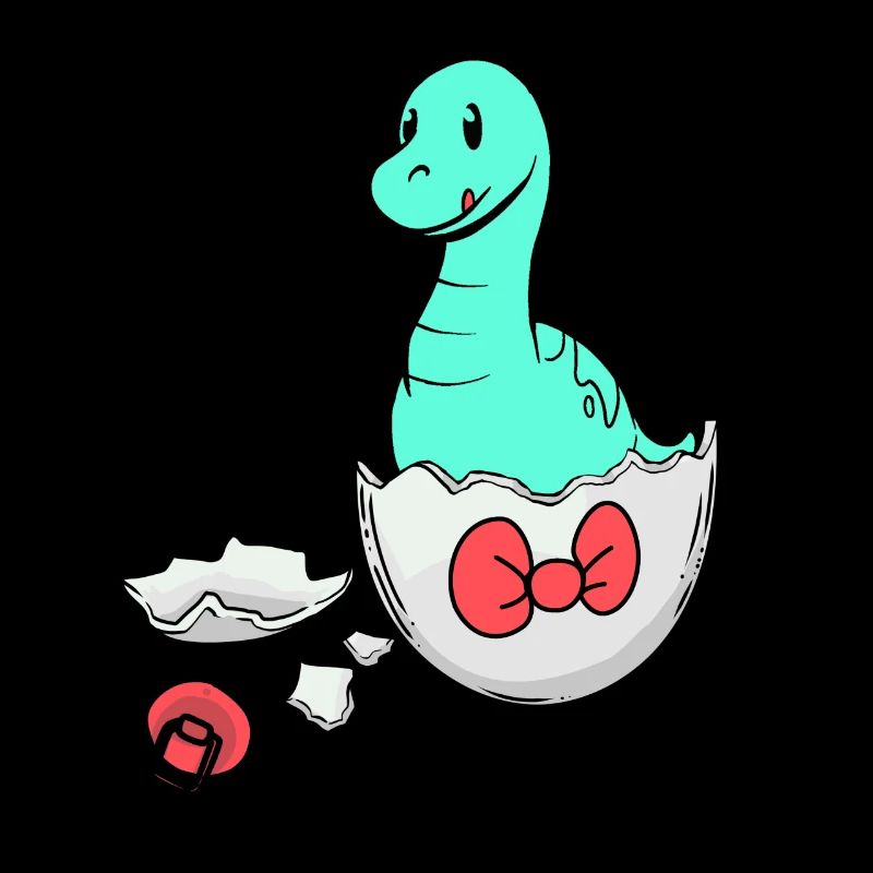 Dino Baby Birth Pregnancy Eggshell