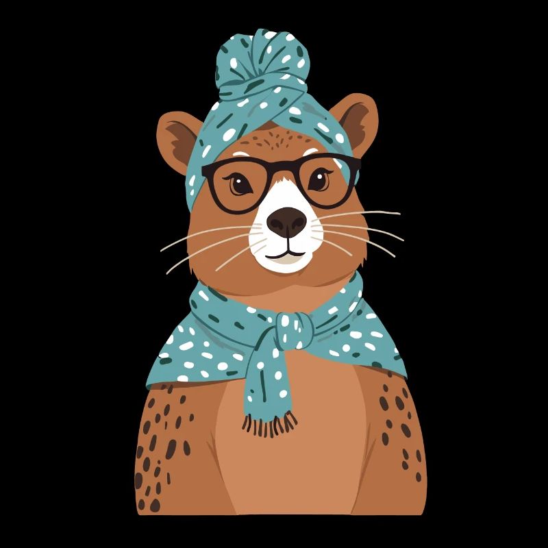 Funny Capymama Capybara Mom