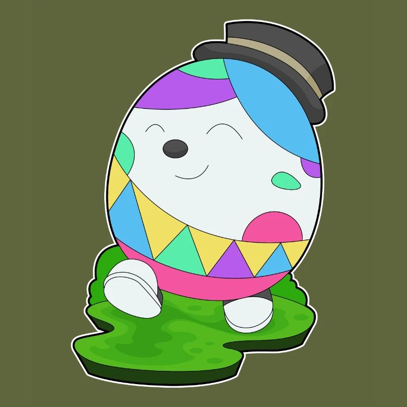 Easter Easter Egg Cylinder