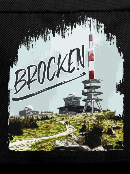 Brocken transmitter and second-hand shop