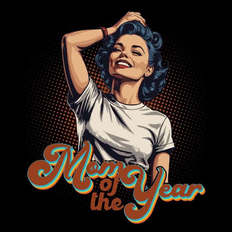 Mutter des Jahres Lustige Mama Muttertag Design