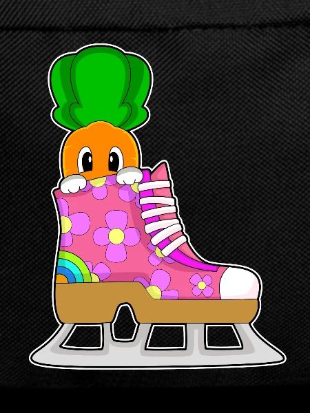 Karotte Eislaufen Schlittschuhe