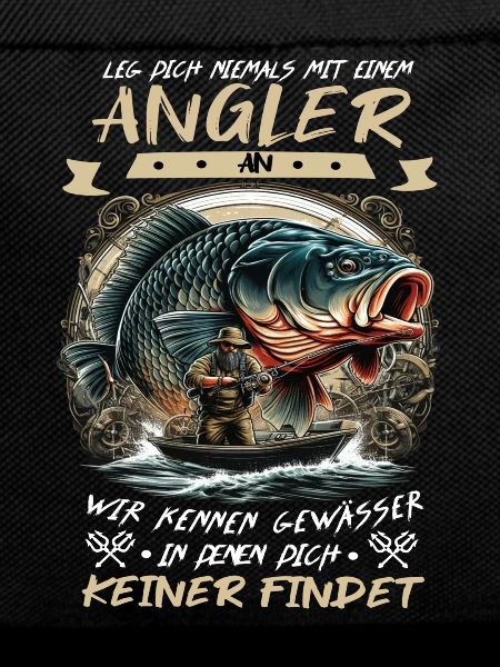 Never mess with a fisherman!