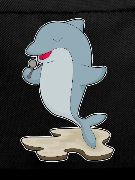 Dolphin Singer Microphone Singing