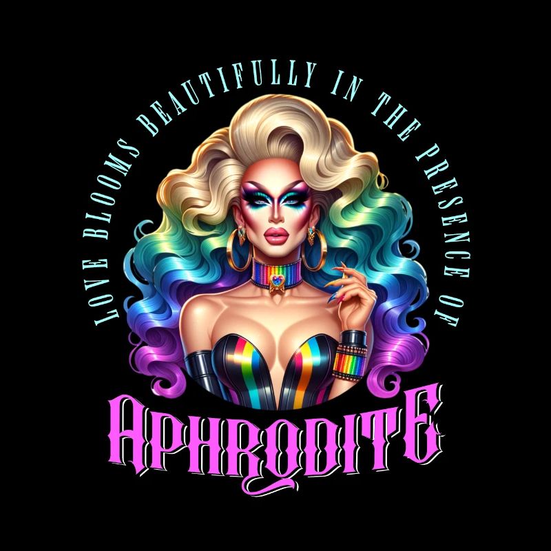 Pride LGBTQ Drag Queen Aphrodite Elegance