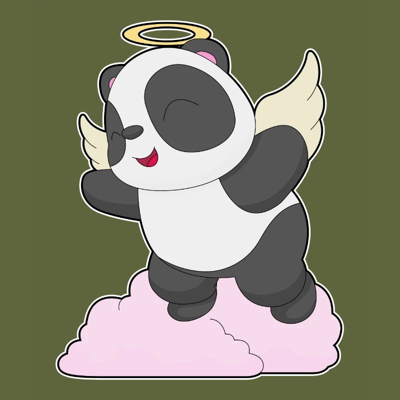 Panda Ange Ange Ailes