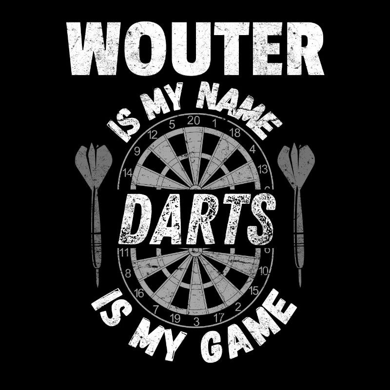 Darts merchandise for darts players and fan Wouter