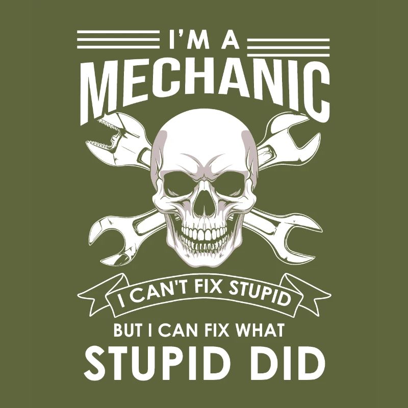 Car mechanic mechatronics technician screwdriver sayings