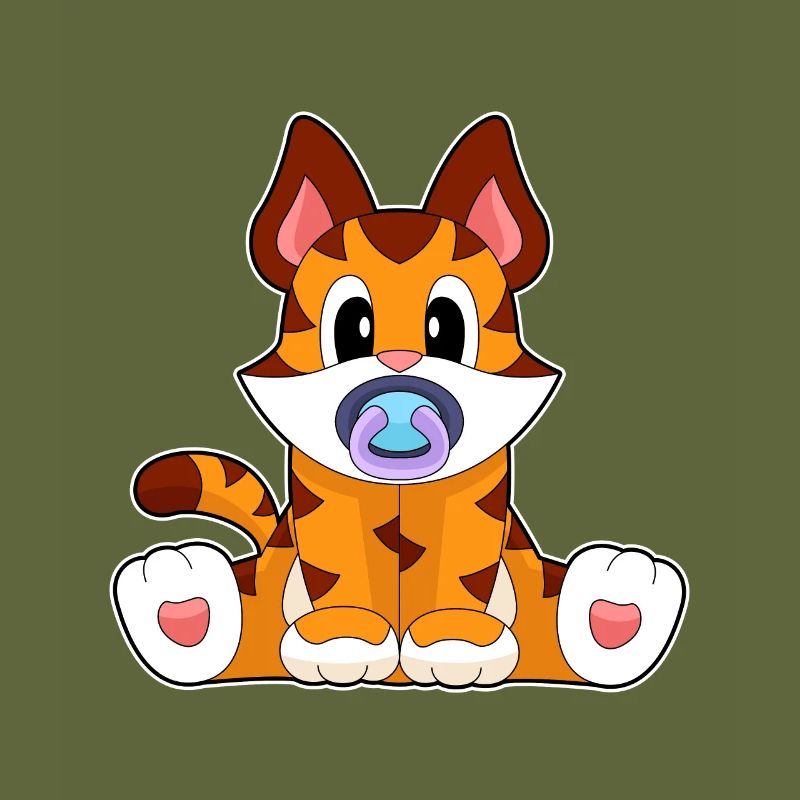 Tiger pacifier