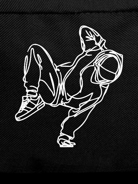Breakdancer Zeichnung