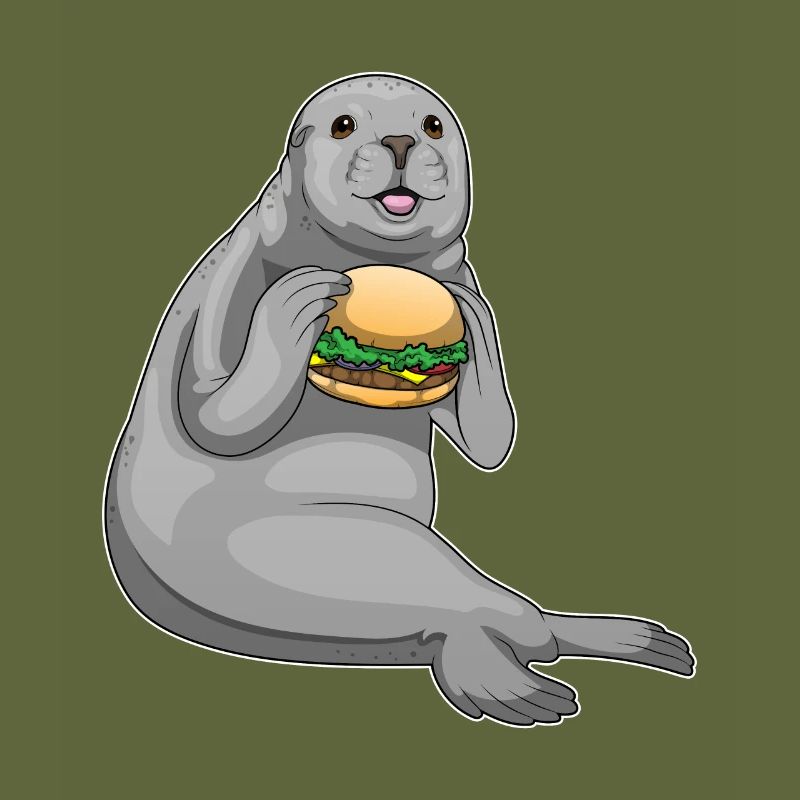 Seehund Burger