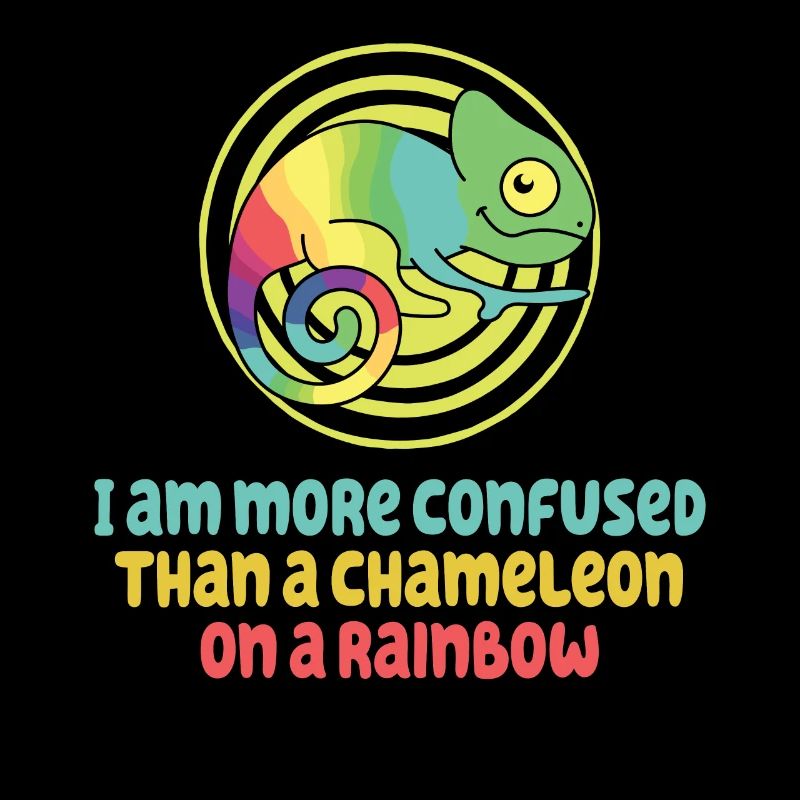 Ich Bin Verwirrter Als Ein Chamäleon