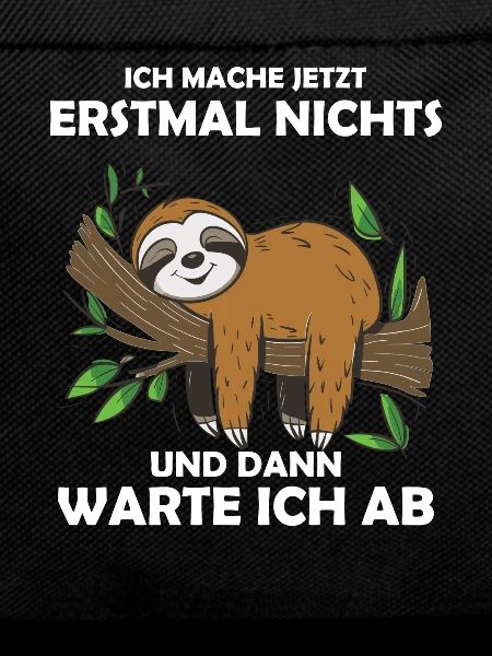 Funny sloth, no desire