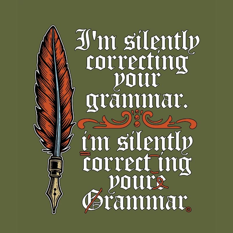 Book Editor I'm Silently Correcting Book Author