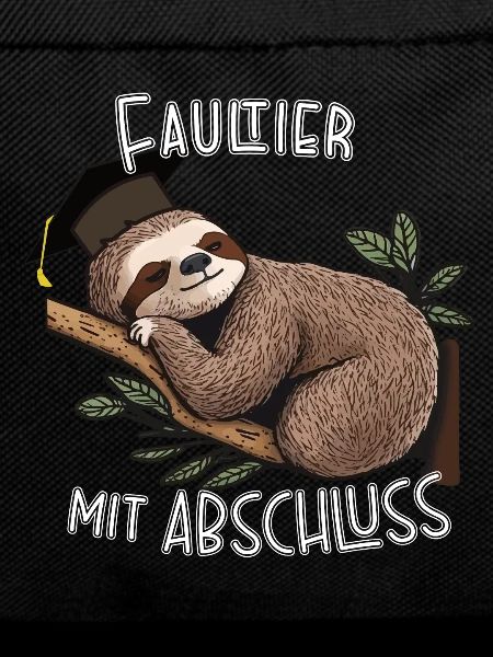 Sloth with graduation