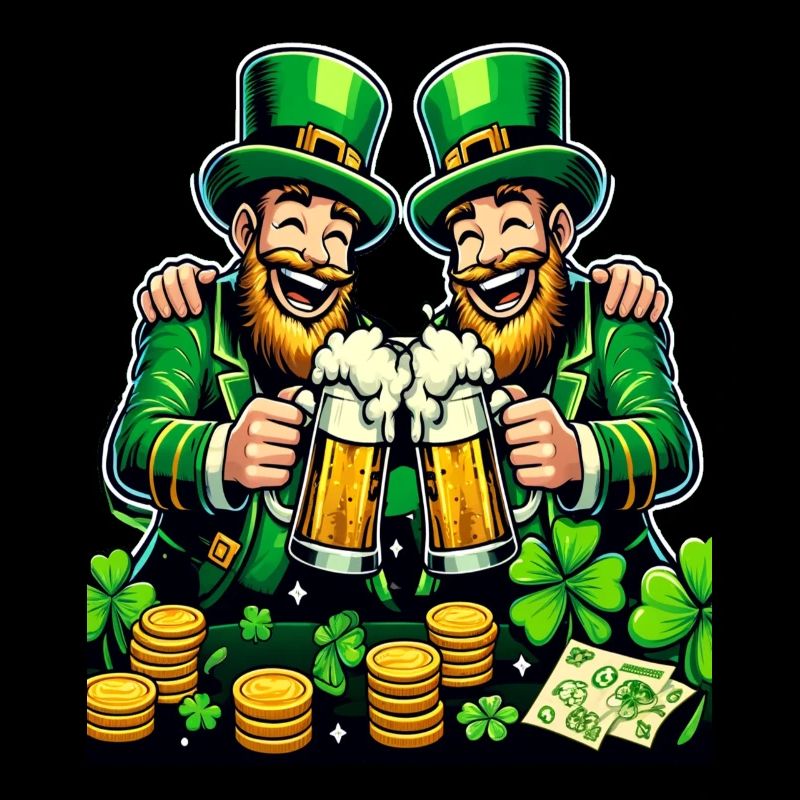 Toasting Leprechaun (Irish Leprechaun)s