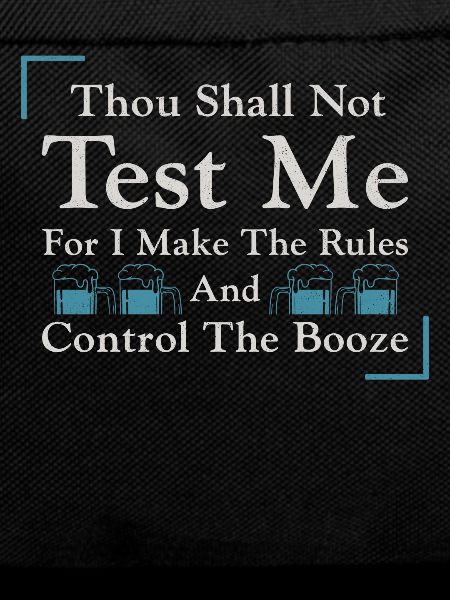 Bartender Mixologist Thou Shall