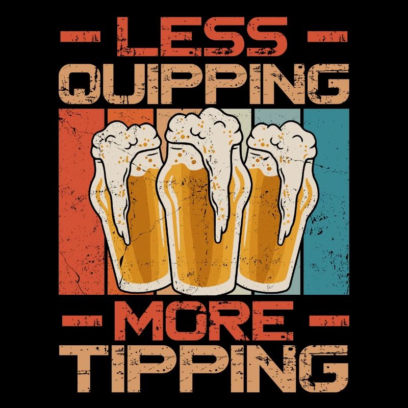 Bartender Mixologist Less Quipping