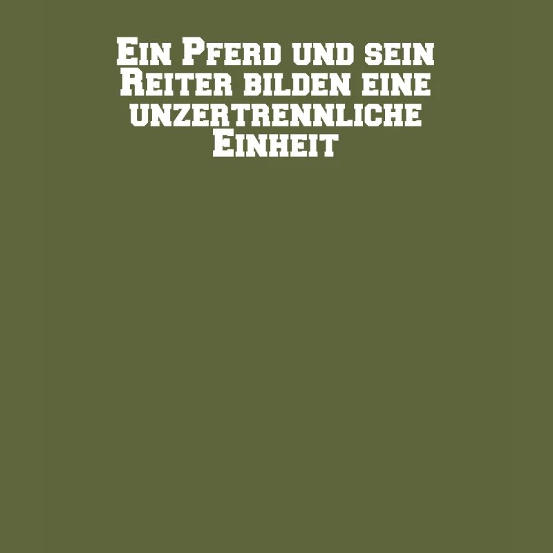 Reiten - Ein Pferd und sein Reiter bilden eine