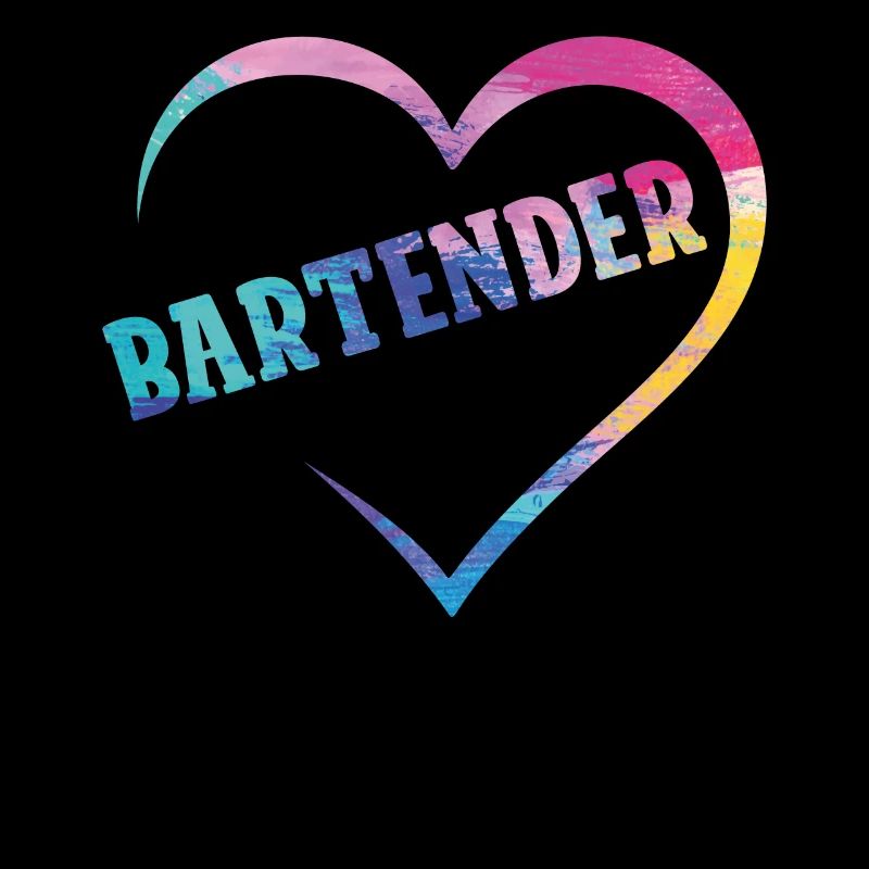 Bartender Mixologist Heart