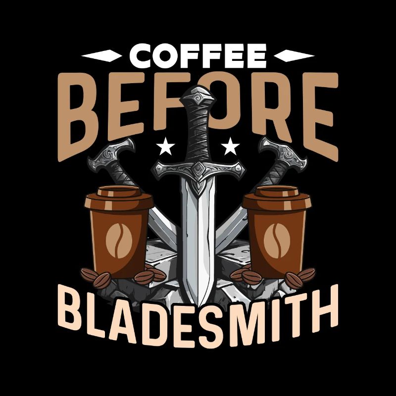 Bladesmith Coffee avant Ironsmith Coffee Lover