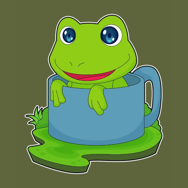 Frosch Tasse