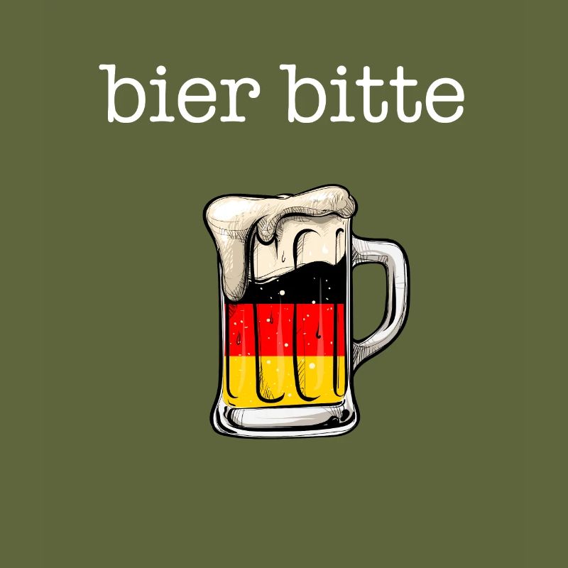 bier bitte, beer please deutsch, germany