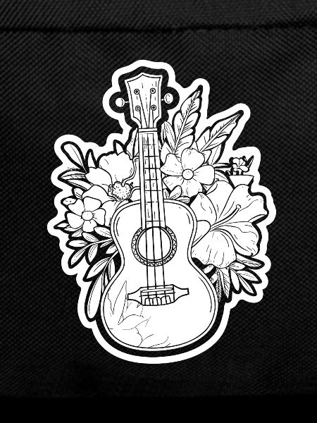 Ukulele Comic Look