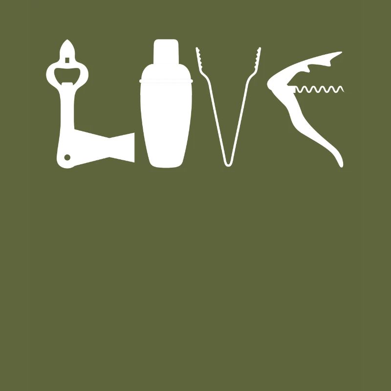 Bartender Mixologist Love