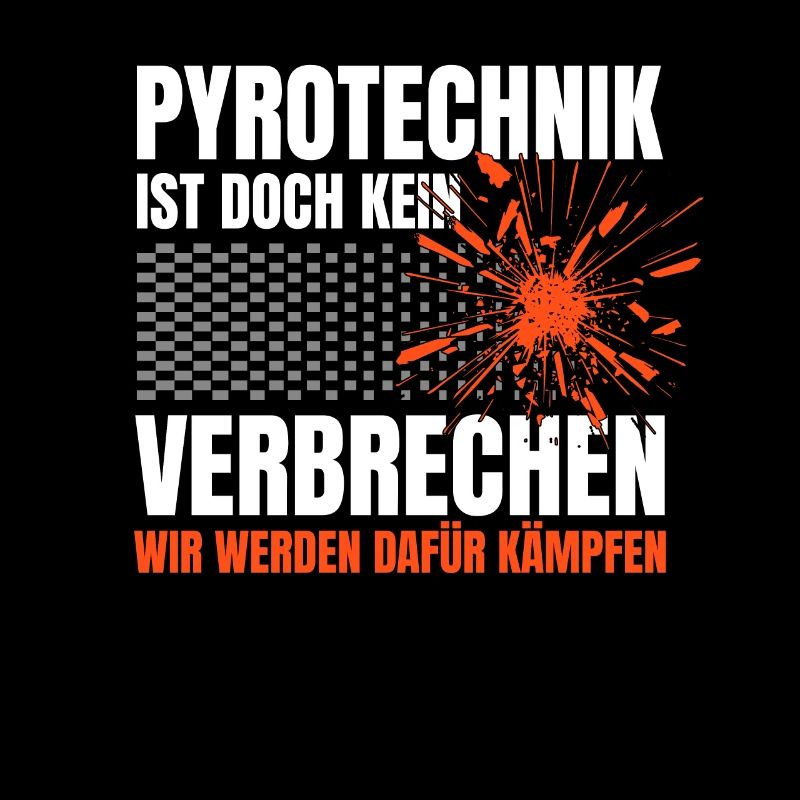 Pyrotechnik ist doch kein Verbrechen - Meme Spruch