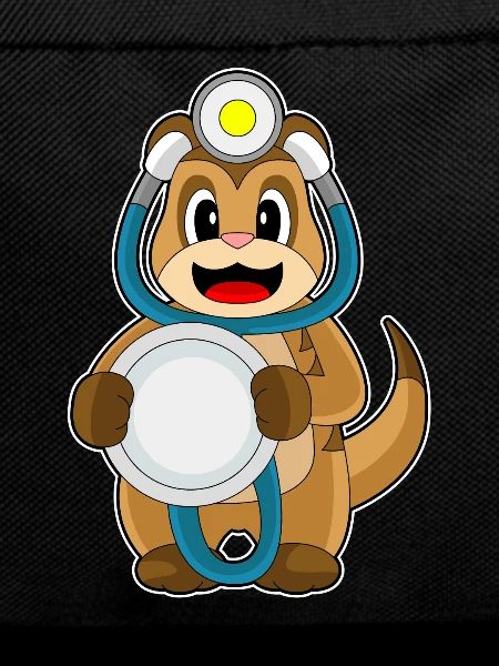 Meerkat Doctor Stethoscope