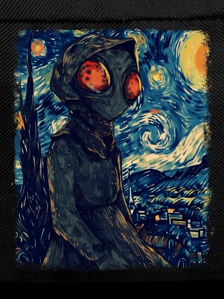 Flatwood's Monster Starry Night Painting