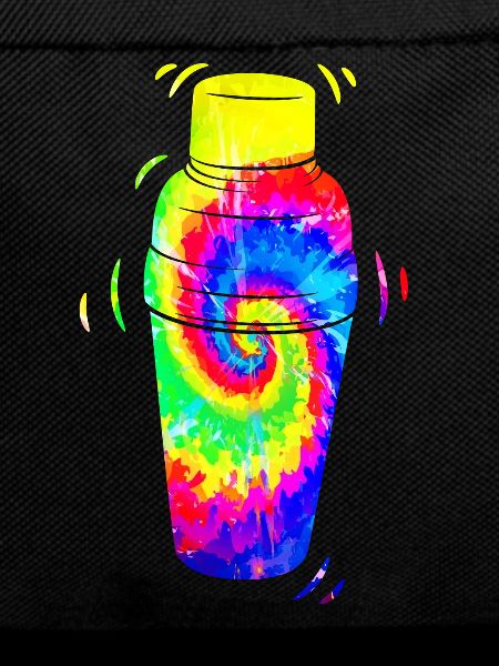 Bartender Mixologist Tie Dye