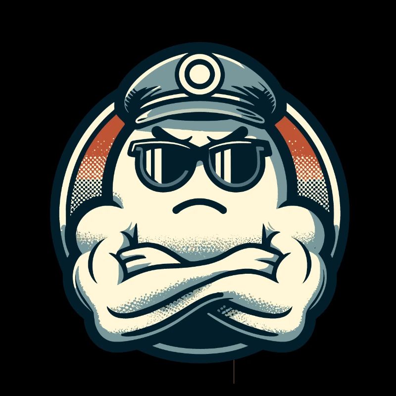 Cool Ghost Muscular Bodybuilder Funny Halloween