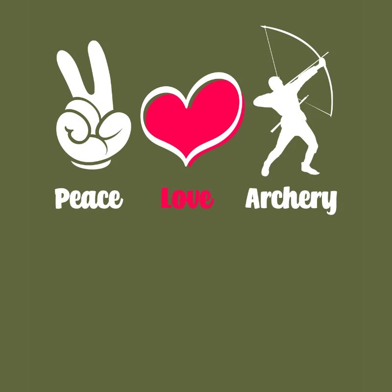 Bogen Friede Liebe Bogenschießen