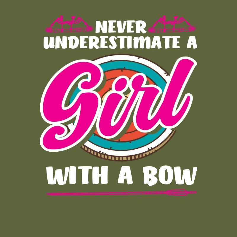 Bogen Mädchen Bogenschießen